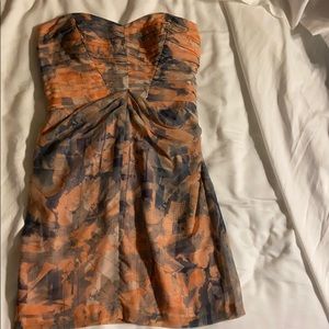 Stunning strapless bcbg dress